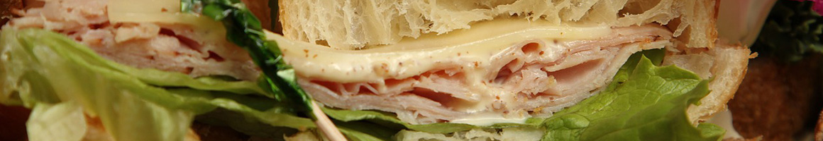 Eating Sandwich Cafe at Metropolitan Cafe restaurant in Dallas, TX.